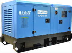 POWER:15KVA Japan HAMAN ディーゼル発電機SUPER SILENT Diesel Generator
