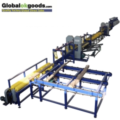 Twin Head Vertical Pine Wood Resaw Band Saw Sawmill Line For Hot Selling