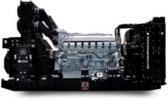 LSSM750S3  Mitsubishi POWER-750KVA Diesel Generator