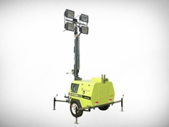 Trailer type mobile lighting tower 4TN4000