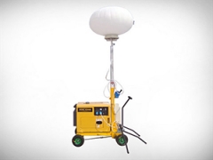 Ballon type mobile lighting tower SMLV1000QA