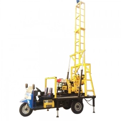 HW Bore Well Drilling Machine with mud pump air compressor