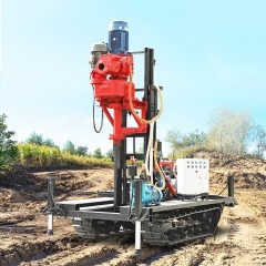 JZF-D Portable Crawler shallow reverse circulation rotary small water well drill rig