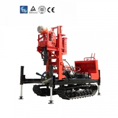 HWZ  Small crawler rotary portable water well drilling rig