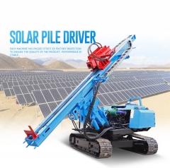 HWLH600R Crawler Solar PV Pile Driver Piling machine