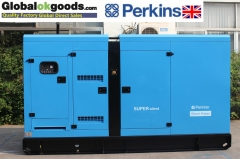 UK.PERKINS POWER-250KVA SUPER SILENT Diesel Generator， Intelligent control system