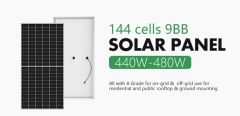 440W 450W 460W 470W 480W Panels Solar Monocrystalline